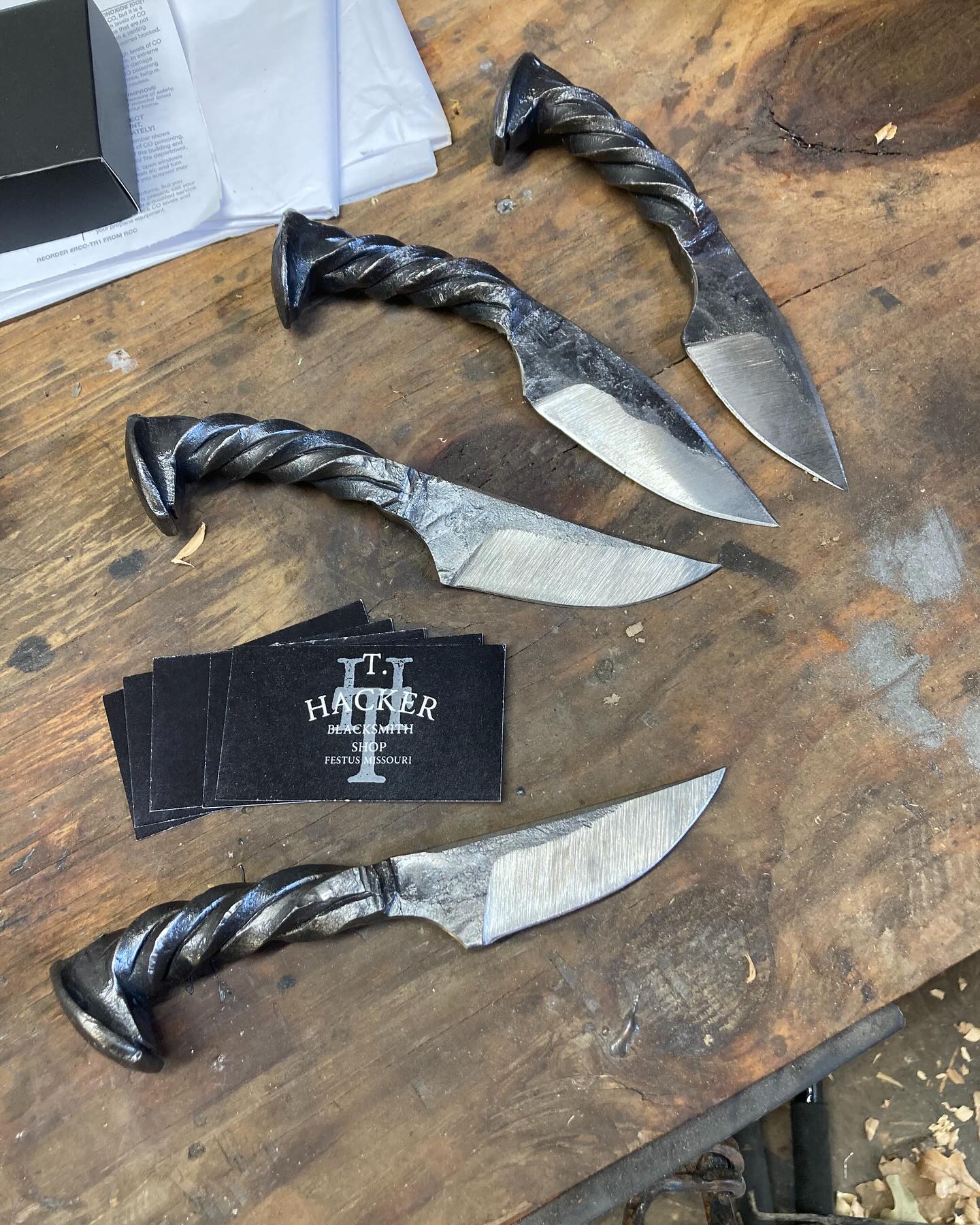 Railroad Spike Knife